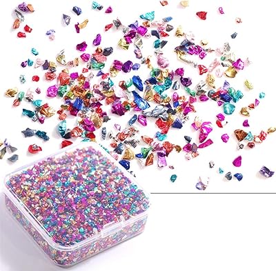 Alykdon 80g par boîte de verre concassé pour remplissage de résine pour la fabrication de moules en résine époxy diy pour la décoration irrégulière des ongles en cristal et la fabrication de bijoux (couleurs mélangées). DIAYTAR COTE D'IVOIRE est une boutique en ligne généraliste qui propose plus de 300000 références de produits pour répondre à tous les besoins de ses clients. Avec une large gamme de produits, elle est devenue la boutique leader en Côte d'Ivoire. Elle offre une expérience d'achat en ligne rapide et sécurisée.