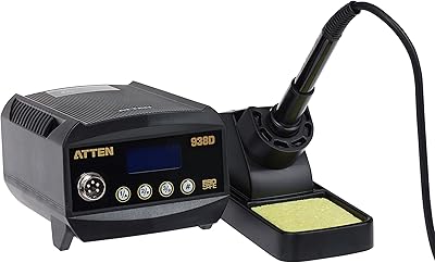 Station de fer à souder atten at938 avec support 60 watts de chaleur 150 degrés 450 degrés. La boutique en ligne DIAYTAR COTE D'IVOIRE est une plateforme e-commerce de confiance, qui propose des produits de haute qualité à des prix abordables. Elle est équipée d'un système de paiement sécurisé et propose des options de livraison flexibles pour répondre aux besoins de ses clients. Elle est une destination incontournable pour les achats en ligne en Côte d'Ivoire.