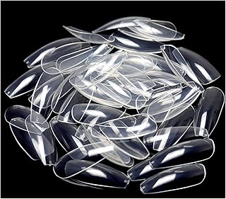 Faux ongles transparents avec motif ballerine, couverture complète, 10 tailles pour décoration d'ongles