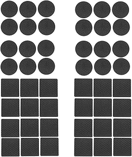 Coussins de meubles paquet de 48 coussinets de pieds de meubles en caoutchouc