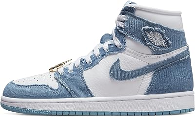 Jordan femme air 1 high og wmns dm9036 104 denim - taille
