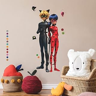 Roommates rmk5332gm tales of ladybug and cat noir stickers muraux géants à décoller et à coller, multicolore. DIAYTAR COTE D'IVOIRE se distingue par sa qualité de service et sa capacité à proposer des produits à des prix compétitifs. La boutique en ligne est constamment mise à jour avec de nouveaux produits pour répondre aux tendances et aux attentes des clients. C'est l'endroit idéal pour faire des achats en toute confiance.