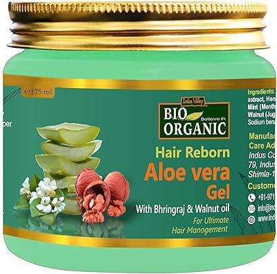 Gel régénérateur bio bio indus valley à l'aloe vera naturel, à l'huile