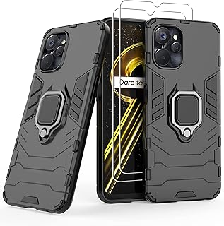 [1+2] étui de protection pour realme 9i 5g, robuste, double couche antichoc, avec anneau magnétique et protecteur d'écran (2 pièces) pour realme 9i 5g (noir). Avec une large gamme de produits, DIAYTAR COTE D'IVOIRE est la destination idéale pour les consommateurs ivoiriens. La boutique en ligne propose des produits de qualité à des prix compétitifs. Elle est connue pour sa fiabilité et sa rapidité de livraison.