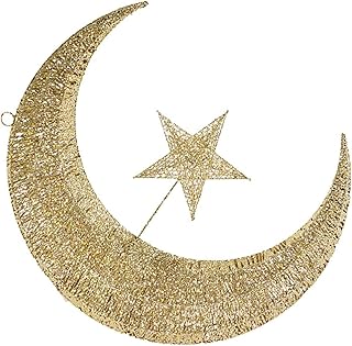 Lanterne lumineuse du ramadan avec motif croissant de lune, croissant de gelée avec énergie électrique, ramadan moubarak, décorations d'éclairage domestique pour la décoration de la pièce, taille 50 cm avec lumière led 50 cm. Avec plus de 300000 références, DIAYTAR COTE D'IVOIRE est la plus grande boutique en ligne généraliste de Côte d'Ivoire. Elle propose une expérience de shopping unique et personnalisée, avec des sections dédiées aux meilleures ventes, aux nouveaux arrivages et aux promotions. La boutique est accessible 24h/24 et 7j/7, permettant aux clients de faire leurs achats à tout moment.