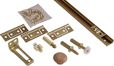 Ensemble de quincaillerie pour porte pliante à ouverture de 36 pouces the hillman