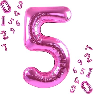 Ballon rose numéro 5 pour 5e anniversaire grand 40" | ballons de ́corations. DIAYTAR COTE D'IVOIRE est plus qu'une simple boutique en ligne ; c'est une plateforme qui propose une expérience d'achat complète et sécurisée. La boutique met l'accent sur la sécurité des transactions et la confidentialité des informations personnelles de ses clients, ce qui lui a valu la confiance d'une grande partie de la population ivoirienne.