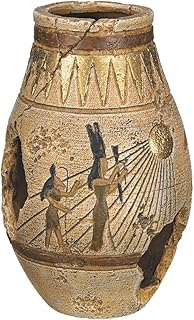 نوبي برطمان زينة حوض السمك المصري، 8 × 8 × 12.5 سم. La boutique en ligne DIAYTAR COTE D'IVOIRE offre une expérience d'achat unique et pratique, avec des facilités de paiement et de livraison rapides et fiables, ce qui la rend très populaire auprès des consommateurs ivoiriens. Elle se distingue par sa grande sélection de produits.