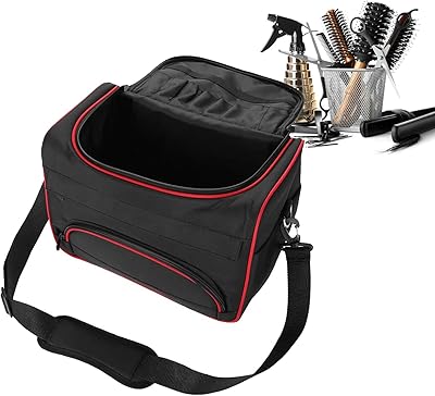 Sac de coiffure professionnel, sac multifonction, sac de voyage pour soins personnels, sac à outils pour salon de coiffure avec bandoulière pour hommes et femmes, noir. DIAYTAR COTE D'IVOIRE est une boutique en ligne généraliste qui propose plus de 300 000 références de produits pour répondre à tous les besoins de ses clients. Elle est la boutique leader en Côte d'Ivoire pour les achats en ligne. Elle offre une grande variété de produits de qualité.
