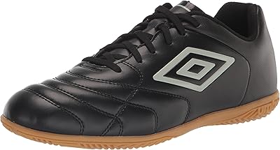 Chaussures de football umbro classico she ac pour hommes pour une utilisation en intérieur. En tant que boutique en ligne leader en Cote d'Ivoire, DIAYTAR COTE D'IVOIRE assure une expérience d'achat en ligne sécurisée et pratique, avec des options de paiement flexibles et des promotions régulières pour inciter les achats.