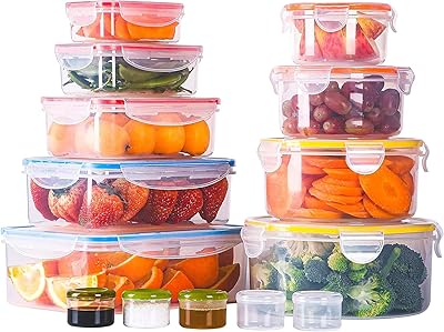 Récipients de conservation des aliments avec couvercles hermétiques, 14 pièces, récipients alimentaires en plastique pour l'organisation du garde-manger et de la cuisine, sans bpa, étanches, lavables au congélateur, au micro-ondes et au lave-vaisselle. Diaytar Côte d'Ivoire est une boutique en ligne qui propose une large gamme de produits pour les consommateurs ivoiriens. Avec plus de 300 000 références, la boutique offre une grande variété de produits, allant des produits alimentaires aux produits électroniques. Diaytar Côte d'Ivoire est engagée à offrir une expérience d'achat en ligne fiable et sécurisée à ses clients.