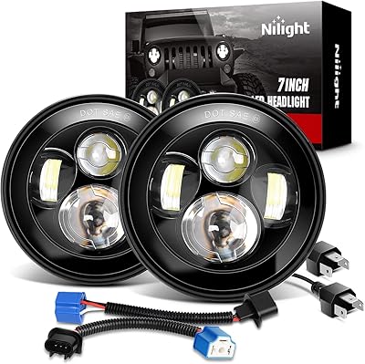 Nilet 20012h 2 pièces 7" phares ronds cree led feux de route et croisement. La boutique en ligne DIAYTAR COTE D'IVOIRE est conçue pour être conviviale et facile à utiliser, permettant à nos clients de naviguer simplement et de trouver rapidement ce qu'ils cherchent. Nous proposons une large gamme de catégories de produits, allant des électroménagers aux articles de mode, en passant par les livres et les jeux. Nous mettons à jour régulièrement notre sélection de produits pour refléter les dernières tendances et les meilleurs choix.