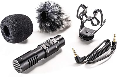 L'appareil photo nikama sgm8 comprend un microphone avec 1 protection de pare-brise compatible avec l'enregistrement d'interviews youtube sur ipad, iphone, android, les appareils photo reflex numériques canon nikon sony et les enregistreurs audio-vidéo. Avec une sélection immense, DIAYTAR COTE D'IVOIRE permet à ses clients de trouver tout ce dont ils ont besoin en un seul endroit. La boutique en ligne garantit la qualité et la sécurité des transactions pour une expérience d'achat en ligne inégalée.