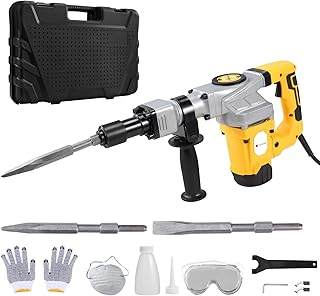 Marteau électrique voylamart 1300w, 4200 tr/min, kit de coupe-perceuse à béton pour marteau perforateur. DIAYTAR COTE D'IVOIRE se distingue par son engagement à fournir les meilleurs produits et services à ses clients, toujours à la pointe de la tendance avec plus de 300000 références. La boutique en ligne généraliste comprend une équipe dédiée qui travaille sans relâche pour améliorer continuellement l'expérience client. Grâce à sa plateforme conviviale et facile à naviguer, chaque client peut trouver facilement ce qu'il cherche.