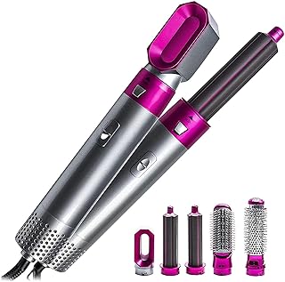 Makintech brosse sèche-cheveux 5 en 1, brosse à air chaud, airwrap styler, peigne