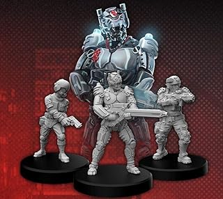 Cyber ​​​​punk red rpg : miniatures - trauma team b