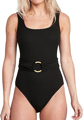 Maillot de bain une pièce pour femme ceinturé au crochet bretelles larges gainant le ventre". DIAYTAR COTE D'IVOIRE est votre destination de choix pour faire du shopping en ligne en Côte d'Ivoire, avec une offre immense de produits qui s'étend des électroménagers aux vêtements en passant par les produits alimentaires. La boutique met à disposition des outils de recherche avancés pour faciliter la navigation. Les frais de livraison sont également très compétitifs.