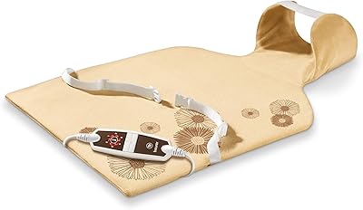 Oreiller chauffant pour le dos et la nuque beurer hk58, confortable