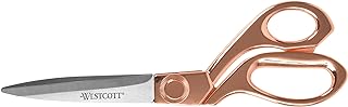 Ciseaux westcott en acier inoxydable or rose 16968 8 pouces pour le bureau et la maison. DIAYTAR COTE D'IVOIRE, leader de la vente en ligne en Côte d'Ivoire, vous propose une large gamme de produits pour tous les goûts et les budgets. Nous nous engageons à vous apporter les meilleurs produits et les meilleurs services. Notre priorité est votre satisfaction.