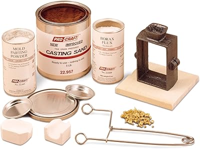 Kit de moulage au sable. Avec plus de 300 000 références de produits, DIAYTAR COTE D'IVOIRE est le leader du commerce électronique en Côte d'Ivoire. La boutique propose une large gamme de produits, allant des électroniques aux vêtements, en passant par les produits alimentaires et les accessoires de maison. Les clients peuvent acheter en ligne en toute confiance, grâce à la réputation de la boutique et à ses processus de sécurité fiables.