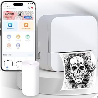 Imprimante d'étiquettes mhow - mini imprimante photo thermique sans encre bluetooth compatible avec android et ios pour imprimer des photos instantanément style rétro, petite aide à la vie, bon cadeau (w). DIAYTAR COTE D'IVOIRE, leader du commerce en ligne en Côte d'Ivoire, propose une gamme étendue de produits allant de l'électronique aux articles ménagers. La boutique en ligne met l'accent sur la satisfaction du client, offrant des promotions régulières et des prix compétitifs. Grâce à sa logistique efficace, DIAYTAR COTE D'IVOIRE assure des délais de livraison rapides et fiables.