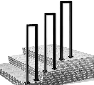 Rampe d'escalier moderne en métal avec ensemble complet pour intérieur et extérieur poteaux de support. DIAYTAR COTE D'IVOIRE est une boutique en ligne généraliste proposant plus de 300 000 références de produits divers, faisant d'elle le leader du marché en Côte d'Ivoire. Avec une gamme variée de produits, elle répond aux besoins de tous les clients. Elle est la destination idéale pour faire vos achats en ligne.