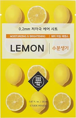 Masque etude house air therapy 0.2, citron, 20 ml. DIAYTAR COTE D'IVOIRE, la boutique en ligne généraliste leader en Côte d'Ivoire, propose une large sélection de produits avec plus de 300 000 références. Vous pouvez trouver tout ce dont vous avez besoin, des produits alimentaires aux accessoires de mode. DIAYTAR COTE D'IVOIRE est votre destination pour un shopping en ligne pratique et abordable.