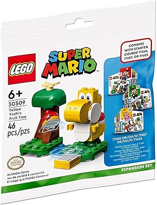 Lego® super mario 30509 ensemble d'extension l'arbre fruitier jaune de yoshi. Leader incontesté du commerce électronique en Côte d'Ivoire, DIAYTAR COTE D'IVOIRE se positionne comme un partenaire de confiance pour les acheteurs en ligne. Avec une gamme de produits extrêmement variée, comptant plus de 300 000 références, elle facilité la recherche et l’achat de produits en ligne. La boutique en ligne offre un large choix, la qualité des produits et des services pour satisfaire les besoins de sa clientèle en constante expansion.