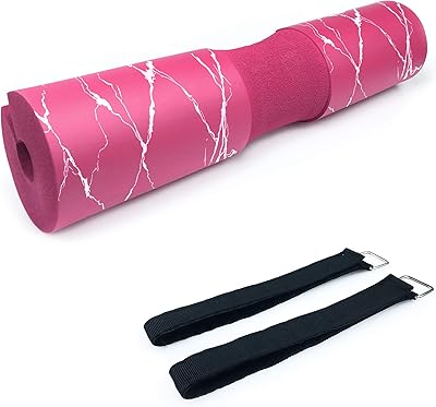 Coussin d'haltères pour squats, poussées et barres de hanches - coussin d'haltérophilie, coussin