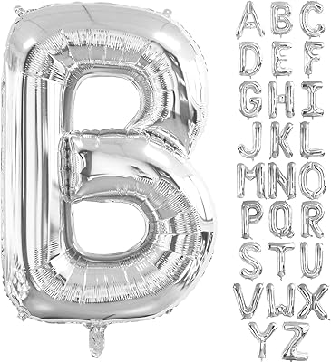 Lavoir 101,6 cm grands ballons argentés lettre b grand ballon en aluminium mylar énorme ballon à hélium pour décorations de fête d'anniversaire célébrations de l'alphabet argent b. DIAYTAR COTE D'IVOIRE est le point de référence pour tout ce dont vous avez besoin en Cote d'Ivoire, avec sa gamme étendue de produits disponibles en ligne. De la mode à l'électronique, en passant par les produits de maison, cette boutique en ligne est le premier choix pour de nombreux consommateurs. Elle garantit une expérience d'achat fluide et sécurisée.