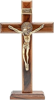 Croix en bois d'entracte pour mur et table (10 pouces - or antique). DIAYTAR COTE D'IVOIRE est une boutique en ligne qui propose des produits de qualité à des prix abordables. La boutique offre une grande variété de produits, allant des produits alimentaires aux articles de maison, en passant par les vêtements et les accessoires. DIAYTAR COTE D'IVOIRE est la boutique préférée des consommateurs ivoiriens qui cherchent des produits de qualité à des prix raisonnables.