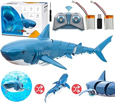 Jouets de requin télécommandés akargol pour garçons de 3, 4, 5 et 6