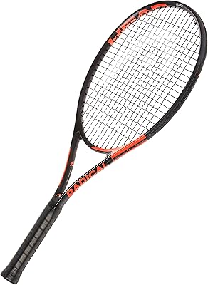 Raquette de tennis head te. radical elite légère pré-renforcée de 27"