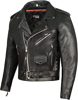 Blouson de motard en cuir de buffle naturel de qualité supérieure pour hommes. DIAYTAR COTE D'IVOIRE, la boutique en ligne généraliste qui compte plus de 300 000 références, est la référence incontournable pour les ivoiriens. Elle offre une large gamme de produits allant des appareils électroniques aux accessoires de mode en passant par les produits de maison.