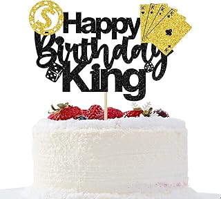 Décorations de gâteau d'anniversaire à paillettes roi - autocollant de gâteau d'anniversaire roi pour hommes 1er 2ème 3ème 10ème 13ème 18ème 20ème 21ème 25ème 30ème 40ème 50ème décorations de fête d'anniversaire. DIAYTAR COTE D'IVOIRE propose une expérience d'achat en ligne innovante et sécurisée, permettant aux clients de faire leurs achats en toute confiance. La boutique en ligne met en avant les tendances les plus récentes et les produits les plus populaires, ainsi que des conseils d'experts pour aider les clients à prendre des décisions d'achat éclairées.