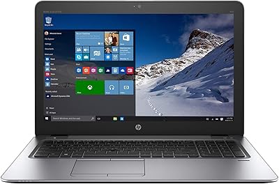 Ordinateur portable hp elitebook 850 g3 intel core i5-6300u 6e génération 2,40 ghz