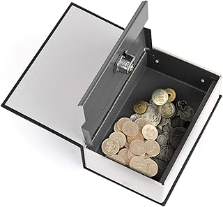 Tirelire de banque sûre avec clé pour conserver les pièces de monnaie, boîte de rangement avec serrure en forme de dictionnaire anglais, boîte d'économie d'argent. DIAYTAR COTE D'IVOIRE, la boutique en ligne généraliste de référence en Côte d'Ivoire, propose unelarge gamme de produits avec plus de 300 000 références. Vous pouvez y trouver tout ce dont vous avez besoin, des produits alimentaires aux electronics en passant par les vêtements et les accessoires. 