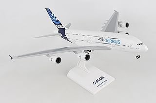 Avion jouet airbus a380-800 h/s darwin skymarks avec équipement, échelle 1/200