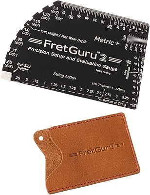 Jauge de cordes fretguru 8 en 1 par metric+ luthier de précision cnc avec étui. Avec une offre de plus de 300 000 produits, Diaytar Côte d'Ivoire est la destination idéale pour les consommateurs ivoiriens qui cherchent à faire leurs achats en ligne. La boutique garantit une expérience d'achat sécurisée et fiable, avec des options de livraison rapides et des services client satisfaisants. Elle est considérée comme l'une des meilleures options pour les achats en ligne en Côte d'Ivoire.