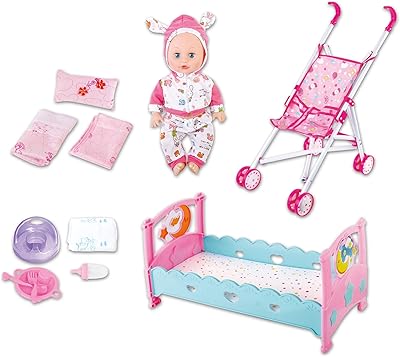 Poupée bejoy baby kayla mega pack (méga pack deluxe)