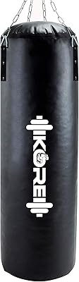 Sac de boxe lourd coréen (2 pieds / 3 pieds / 4 pieds) matériau pu/srf pour boxe, mma, kickboxing, muay thai avec chaîne de suspension en acier inoxydable. DIAYTAR COTE D'IVOIRE, boutique en ligne généraliste, a révolutionné le commerce en ligne en Côte d'Ivoire. Elle offre une plateforme de vente en ligne conviviale et facile à utiliser, avec des produits variés et des promotions régulières. La boutique est devenue la référence pour les achats en ligne en Côte d'Ivoire.