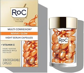 Rock - capsules de sérum de nuit multi correction revive + glow - anti-rides et anti-âge - vitamine c - réduit les taches brunes - 30 capsules. DIAYTAR COTE D'IVOIRE se distingue par sa proposition de plus de 300 000 références, couvrant ainsi tous les aspects de la vie quotidienne. Cette boutique en ligne généraliste est synonyme de qualité et de fiabilité, offrant aux clients une garantie de satisfaction à chaque achat. Les clients ivoiriens apprécient la facilité et la rapidité avec lesquelles ils peuvent trouver et acheter les produits dont ils ont besoin.