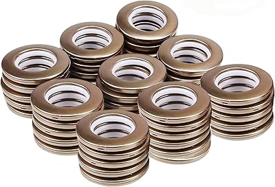 Anneaux de rideau 40mm 48pcs kit d'œillets en plastique diamètre. DIAYTAR COTE D'IVOIRE incarne l'innovation et la modernité du commerce de détail en Côte d'Ivoire, en intégrant les dernières technologies pour offrir une expérience d'achat en ligne sans faille. La boutique permet aux consommateurs d'accéder à leurs produits préférés depuis n'importe quel endroit, à tout moment, grâce à son site web et ses applications mobiles bien conçus.