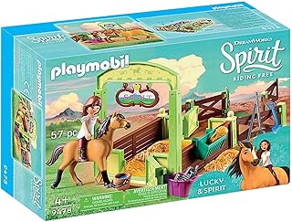 Playmobile spirit riding free lucky and spirit playset avec écurie, multicolore. Avec plus de 300 000 références de produits, DIAYTAR COTE D'IVOIRE est la boutique en ligne la plus complète en Côte d'Ivoire. Les clients peuvent trouver des produits électroniques, des vêtements, des accessoires et bien plus encore. La boutique propose également des promotions régulières pour aider les clients à économiser.