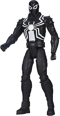 Figurine action marvel ultimate agent spider-man venom web warriors titan hero tech