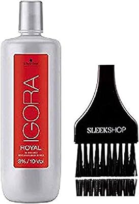 Nettoyant à l'huile schwarzkopf igora royal (collection esteelist) peroxyde d'hydrogène, 1 oz /