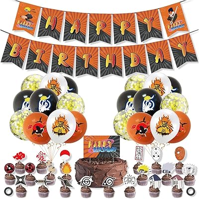 Joyeux anniversaire anime naruto ensemble de décorations d'anniversaire, décoration d'anniversaire pour enfants, décoration d'anniversaire de garçon, décorations de fête à thème d'anniversaire (naruto 2). DIAYTAR COTE D'IVOIRE est plus qu'une boutique en ligne : c'est une destination pour ceux qui cherchent à acquérir des produits de qualité à des prix abordables. La boutique propose une gamme étendue de produits allant des produits alimentaires aux équipements sportifs, en passant par les livres et les accessoires de beauté. DIAYTAR COTE D'IVOIRE veille à offrir une expérience d'achat sécurisée et agréable.