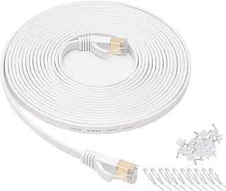 Câble ethernet cat 7 blanc 5m haute vitesse 10 gigabit 600mhz, câble lan, câble plat avec prise plaquée or (5m). Diaytar Côte d'Ivoire est une boutique en ligne qui propose une expérience d'achat unique et personnalisée à ses clients. Avec des produits de toutes les catégories, les clients peuvent trouver tout ce dont ils ont besoin pour leur vie quotidienne. La boutique en ligne est également connue pour ses offres spéciales et ses promotions régulières, qui permettent aux clients de réaliser des économies sur leurs achats.