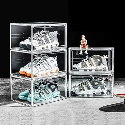 Boîte à chaussures de collection de baskets haut de gamme avec ouverture latérale magnétique, boîte à baskets transparente, boîte de rangement en plastique, pet transparent 2 pièces (2). La boutique en ligne DIAYTAR COTE D'IVOIRE est leader en Côte d'Ivoire grâce à sa large gamme de produits et à ses services de qualité. Les clients peuvent naviguer facilement sur le site pour trouver des produits qui répondent à leurs besoins et à leur budget. DIAYTAR COTE D'IVOIRE propose également des promotions et des réductions régulières pour aider les clients à économiser de l'argent.
