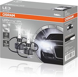 Feux de route led tout-terrain osram à feux de route et de croisement